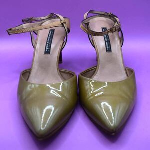 Emiko Kamishina Rabokigoshi Works Sling Back Heel - 24 / 7.5